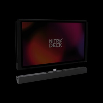 CRKD dostarcza Nitro Deck 2 ze starszym adapterem dla oryginalnego Switch i Switch OLED. (Źródło zdjęcia: CRKD)