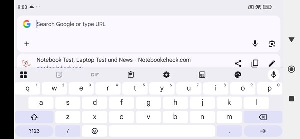 Krajobraz klawiatury