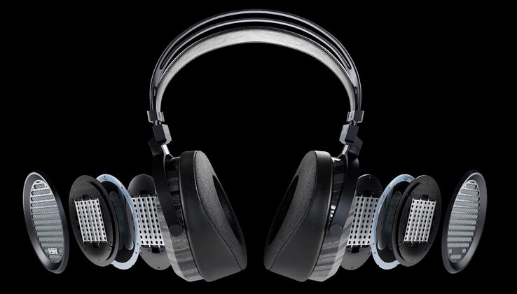 Słuchawki VSX Immersion One wykorzystują membrany planarne o grubości jednego mikrona. (Źródło obrazu: Steven Slate Audio)