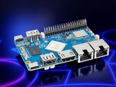 Banana Pi BPI-F5 to nowy SBC, który może pochwalić się SoC Allwinner T527 ARM i wbudowanym MCU RISC-V. (Źródło zdjęcia: Banana Pi)