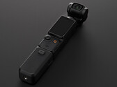 DJI Osmo Pocket 3 w uchwycie na baterię. (Źródło zdjęcia: @Quadro_News)