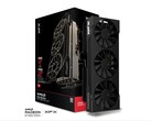Seria XFX Swift kart graficznych Radeon RX 9070 XT (na zdjęciu) i RX 9070 posiada potrójne wentylatory chłodzące. (Źródło zdjęcia: XFX)