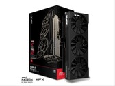 Seria XFX Swift kart graficznych Radeon RX 9070 XT (na zdjęciu) i RX 9070 posiada potrójne wentylatory chłodzące. (Źródło zdjęcia: XFX)