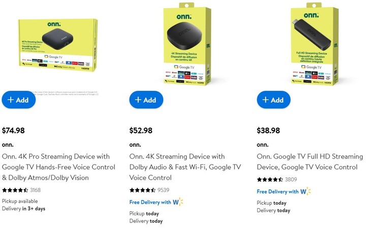 Teraz dostępne na Walmart.ca.
