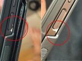 Kosztujący 1700 dolarów Galaxy Z Fold 6 i prawdopodobnie inne telefony Samsunga mają problem z łuszczącą się farbą. (Źródło zdjęcia: u/Hungry_Low_3149, edytowane)