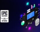 Sklep Epic Games Store, którego logo pokazano powyżej, nie wskazuje, czy gra została opracowana przy użyciu sztucznej inteligencji. (Źródło obrazu: Epic Games)