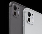 Apple iPad Pro M5 w kolorze kosmicznej czerni i srebra, prezentujący smukłą obudowę i pojedynczą tylną kamerę. (Źródło zdjęcia: Apple)