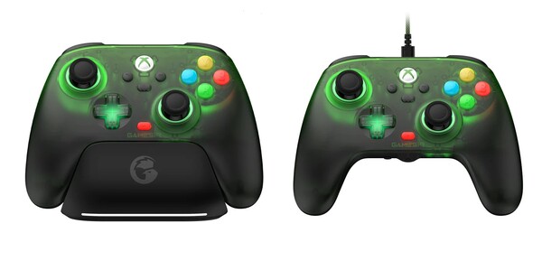 Model T7 Pro Retro Green firmy GameSir może łączyć się bezprzewodowo z konsolami Xbox, natomiast model T7 Pro W Retro Green jest kontrolerem przewodowym.