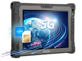 Wytrzymały tablet PC Getac ZX80W jest wyposażony w podwójną obsługę 4G LTE i 5G SIM/eSIM.