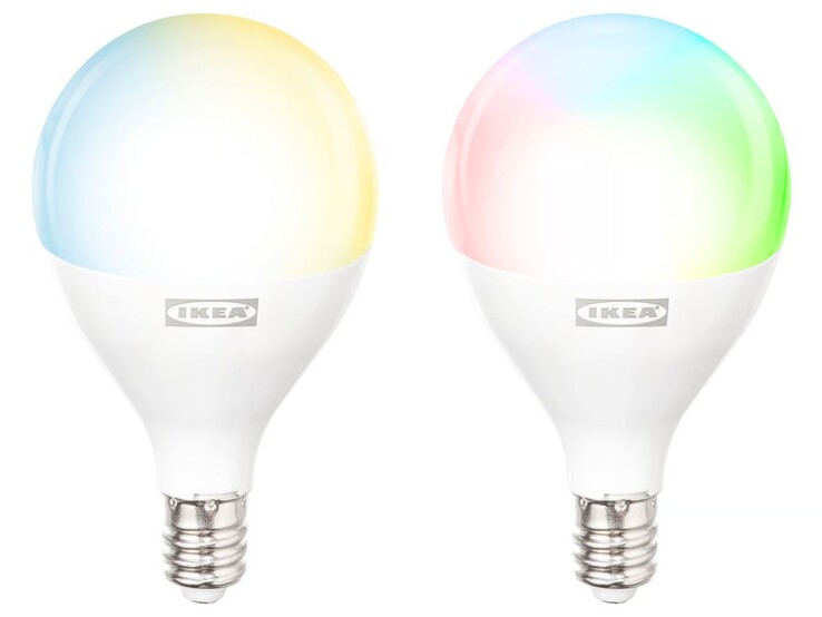 Żarówka LED IKEA Kajplats E12 smart globe/opal biały 