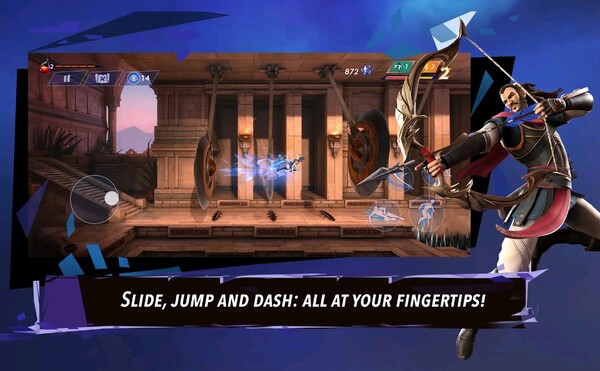 Prince of Persia: The Lost Crown ma sterowanie dotykowe, ale obsługuje również kontroler. (Źródło obrazu: Ubisoft)