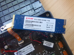 Usunięty dysk SSD M.2 z "Kston"