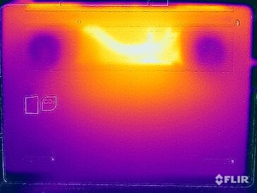 Test naprężenia temperatury powierzchni (dół)