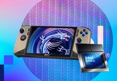 MSI Claw 8 AI+ został po raz pierwszy zaprezentowany na targach IFA 2025. (Źródło zdjęcia: MSI, Intel, edytowane)