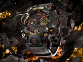 Zdjęcie promocyjne zegarka Casio Mudmaster "Magma Gold"