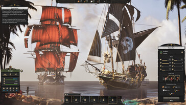 Na zdjęciu: zrzut ekranu z rozgrywki w grze „Corsair Cove”.