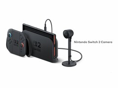 Kamera Nintendo Switch 2 łączy się przez USB-C z Nintendo Switch 2. (Źródło obrazu: Nintendo)