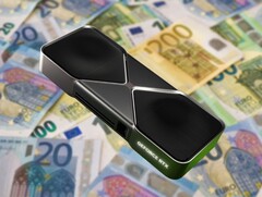 Procesory graficzne i inne komponenty elektroniczne zazwyczaj kosztują więcej w Europie ze względu na uwzględnienie podatku od wartości dodanej (VAT) w cenach detalicznych. (Źródło zdjęcia: Nvidia, Unsplash, edytowane)