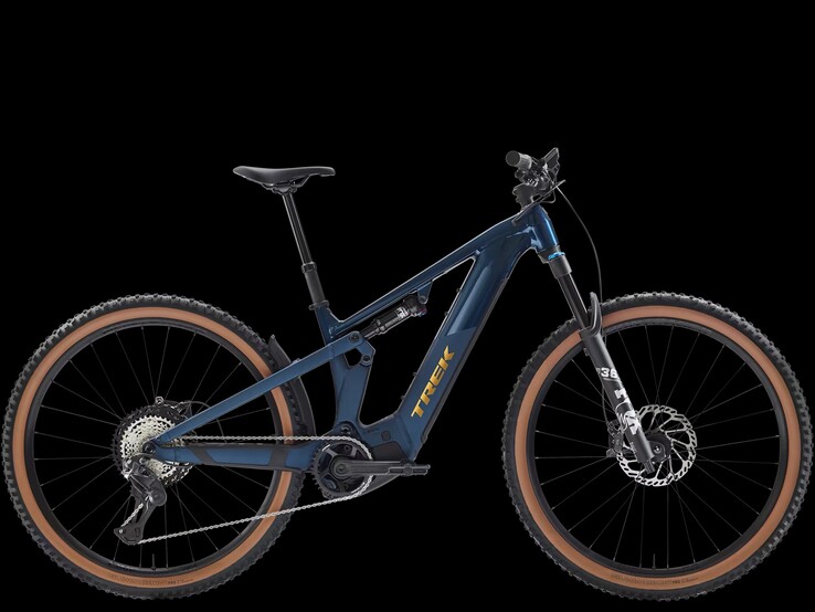 Trek Powerfly+ FS 8 Gen 4 w wersji kolorystycznej blue sage
