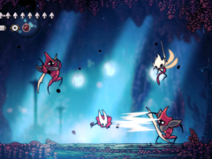 Zrzut ekranu z gry Hollow Knight: Silksong (źródło obrazu: SteamDB)