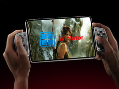 Winlator 10.1 jest już dostępny do pobrania. Na zdjęciu: obraz promocyjny RedMagic Astra. (Źródło zdjęcia: RedMagic i brunodev85 - edytowane)