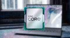 Notebooki wychwalające procesory Intel Raptor Lake-H mogą pojawić się na targach CES 2023. (Źródło: Dell on Unsplash, Intel-edited)