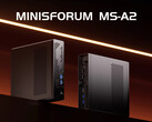 Minisforum MS-A2 można teraz kupić za 200 USD mniej, poświęcając jego APU Ryzen 9 9955HX. (Źródło zdjęcia: Minisforum)
