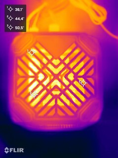 Test obciążeniowy Acemagic M1A Pro+ (dolna strona)