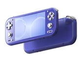 Anbernic RG 55G1 w kolorze indygo.