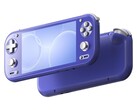 Anbernic RG 55G1 w kolorze indygo.
