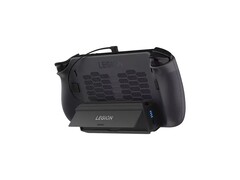 Power bank Lenovo Legion Go 65W 12800mAh posiada zintegrowaną podpórkę. (Źródło zdjęcia: Lenovo)
