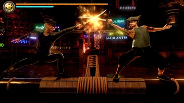 Na zdjęciu: Zrzut ekranu z gry Like a Dragon: Pirate Yakuza na Hawajach.