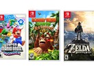 Kilka gier własnych firmy Nintendo na konsolę Nintendo Switch jest dostępnych w obniżonej cenie.