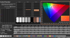 CalMAN: ColorChecker (skalibrowany)