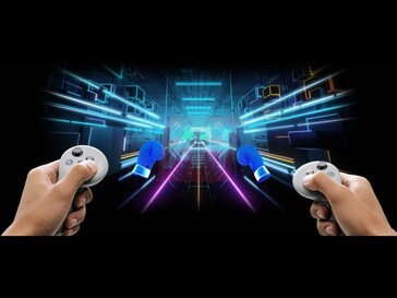Render przedstawiający kontrolery do zestawu słuchawkowego Galaxy XR. (Źródło obrazu: Android Headlines)