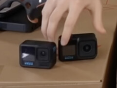 Rzekome spojrzenie na Hero 14 Black obok jego poprzednika, od prawej do lewej.