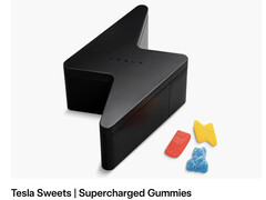 Supercharged Gummies dostępne są w smakach Cyberberry, Mango Bolt i Dog Mode Chill. (Źródło zdjęcia: Tesla)