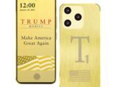 Smartfon Trump Mobile T1 (na zdjęciu) nie został uruchomiony w obiecanym oknie wydawniczym we wrześniu. (Źródło zdjęcia: Trump Mobile)