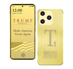 Smartfon Trump Mobile T1 (na zdjęciu) nie został uruchomiony w obiecanym oknie wydawniczym we wrześniu. (Źródło zdjęcia: Trump Mobile)