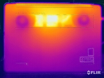 Test naprężeń temperatury powierzchni (dół)