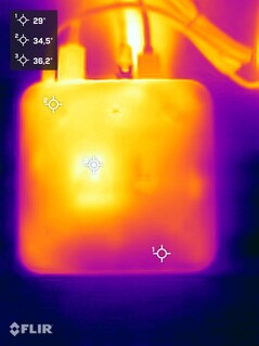 Test obciążeniowy Geekom A7 Max (spód)