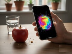 Koncepcyjny obraz smartfona przechwytującego obraz hiperspektralny (źródło obrazu: wygenerowane przez AI)