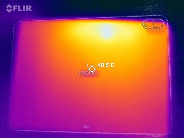 Temperatury powierzchni: Dno