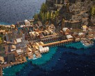 Obraz przedstawiający wyspę w Whiskerwood, teraz o 50% taniej na Steam.