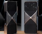 Dwie karty Founders Edition podpisane przez Jensena Huanga. (Źródło zdjęcia: Nvidia) 