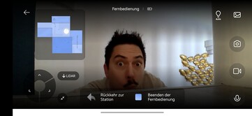 Widok aplikacji: Zdalne sterowanie