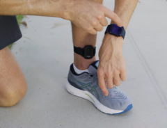 Evolve MVMT (na zdjęciu) jest przeznaczony do noszenia na kostce (źródło zdjęcia: Evolve)