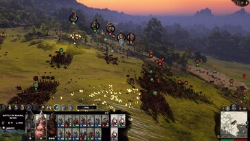 Obraz przedstawiający bitwę w grze Total War: Three Kingdoms.