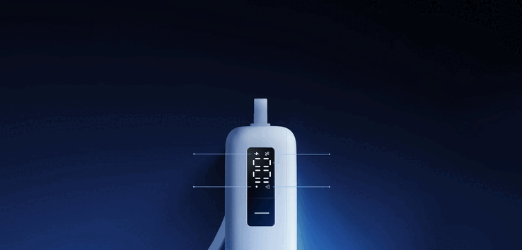 Power Bank 5i firmy Xiaomi posiada wbudowany inteligentny wyświetlacz cyfrowy