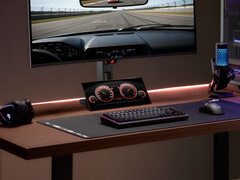 Asus dołącza również podstawkę do swojego kompaktowego monitora przenośnego.